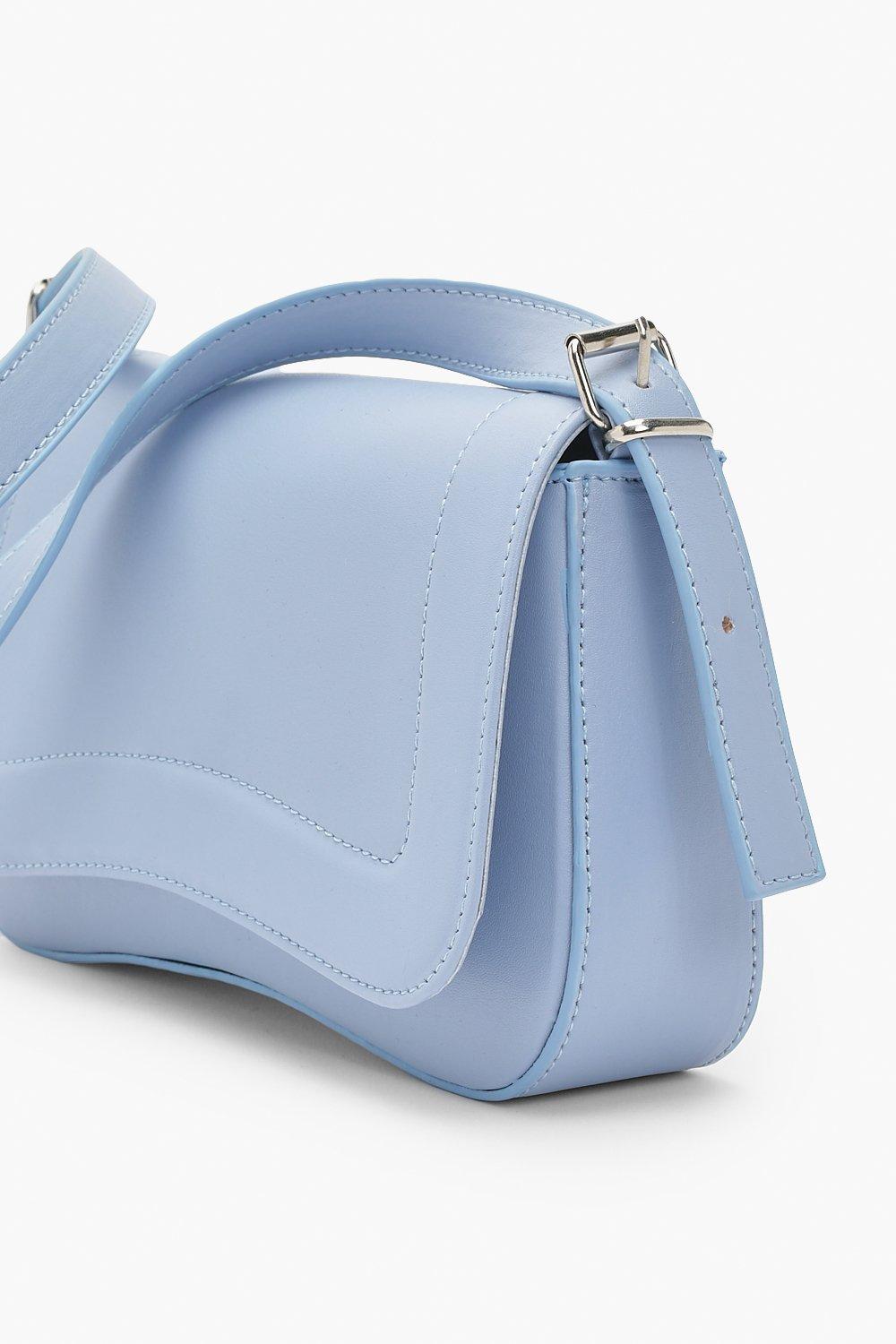 Blue over clearance the shoulder bag